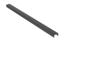 Abdeckleiste für WPC-Zaun Pfost