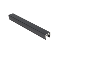 Aluminium Unter-/Obenprofil WPC-zaun