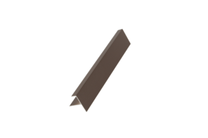 Endprofil Verbundfassadenverkleidung Walnuss