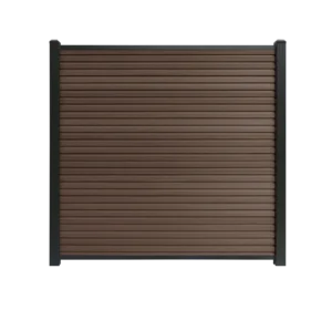 Composiet schutting rhombus