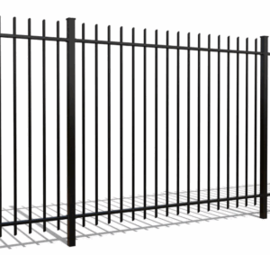 Stabzaun durchgehend