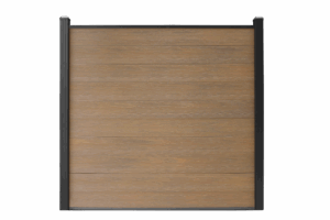WPC-Zaun Teak
