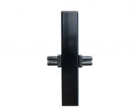 Zwischenpfosten quadratisch komplett