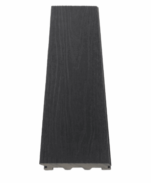 Nahtlose, massive schwarze Terrassendiele aus Verbundmaterial