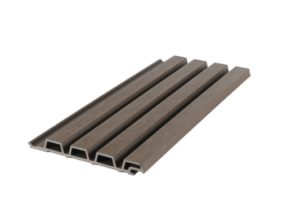 Verbundfassadenverkleidung Rhombus Walnuss