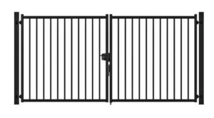 Doppelte Stabtor glatt