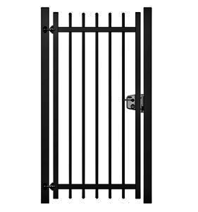 Enkele spijlenpoort doorlopend