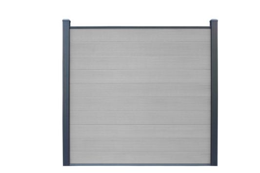 WPC-Zaun Grau – Bild 2